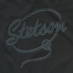 Rope Print Graphic Tee Black | Women Stetson Tees