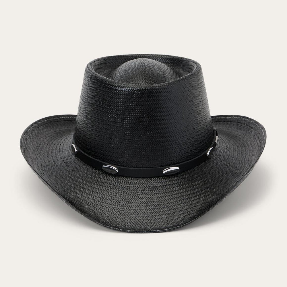 Royal Flush 10X Straw Cowboy Hat Black | Men/Women Stetson Western