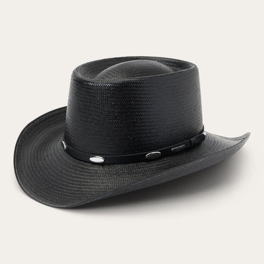 Royal Flush 10X Straw Cowboy Hat Black | Men/Women Stetson Western