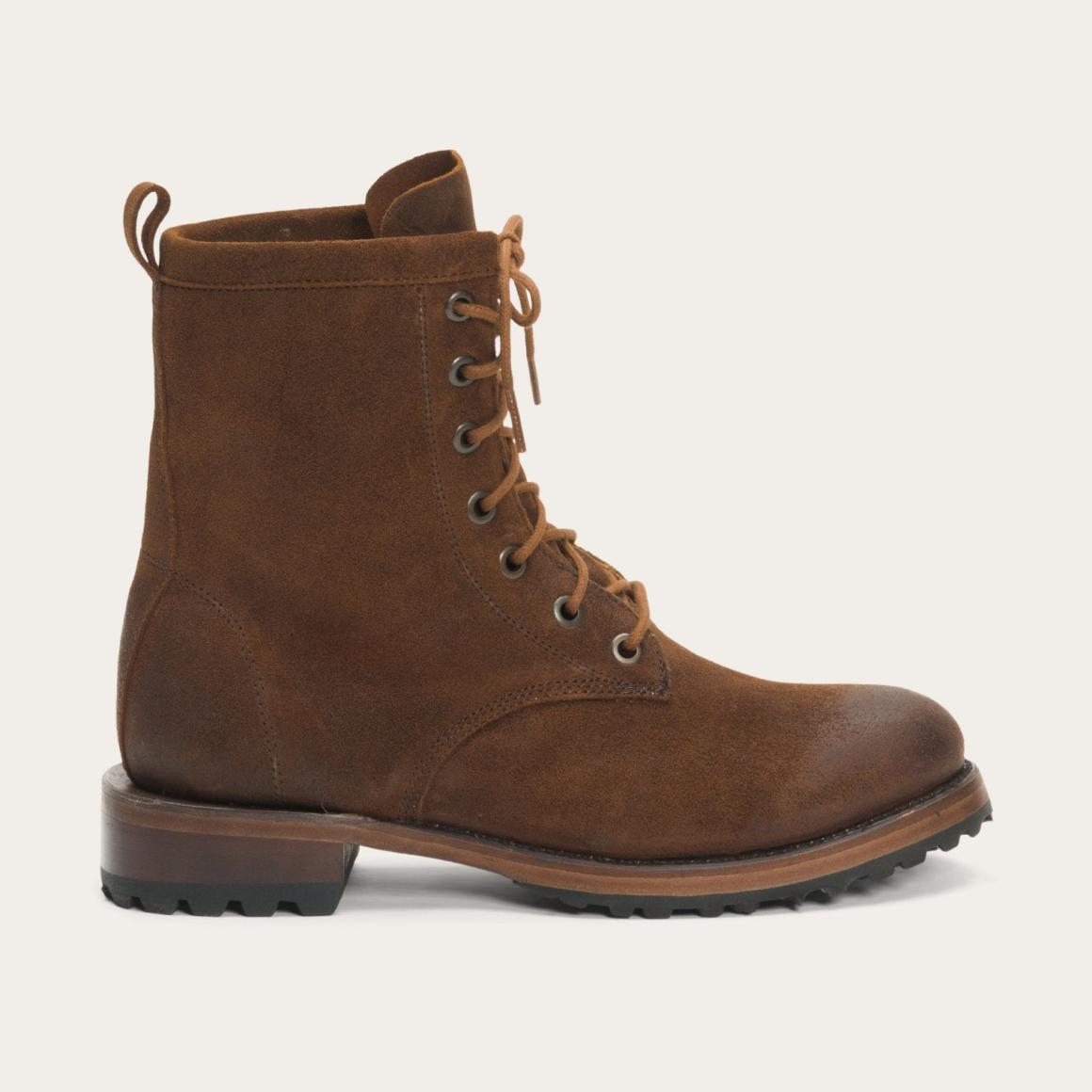 Sam Lace Up Brown Suede | Women Stetson Outdoor