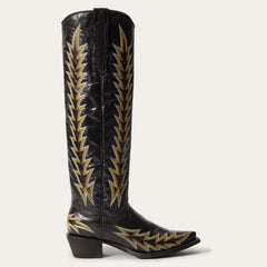 Sarah Boots Black | Women Stetson Western