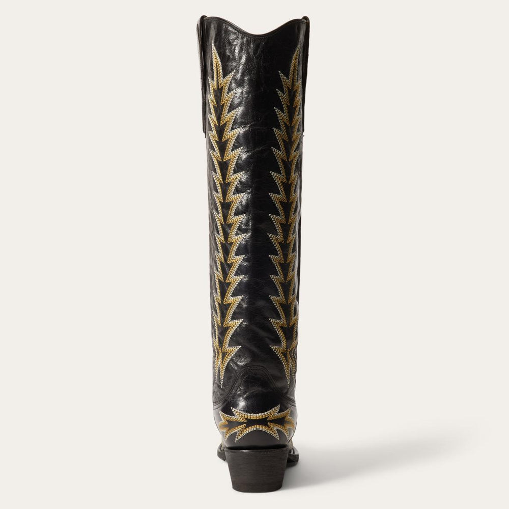 Sarah Boots Black | Women Stetson Western