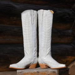 Sarah Boots White | Women Stetson Western