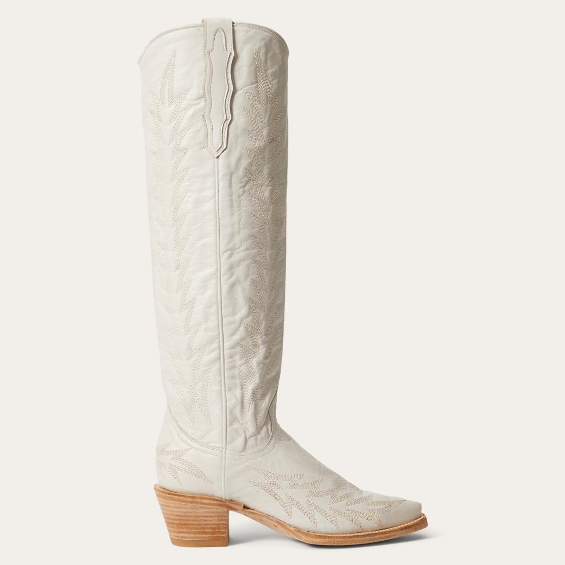 Sarah Boots White | Women Stetson Western