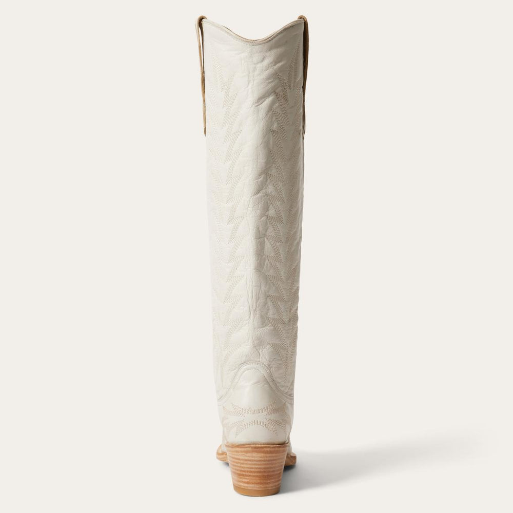 Sarah Boots White | Women Stetson Western