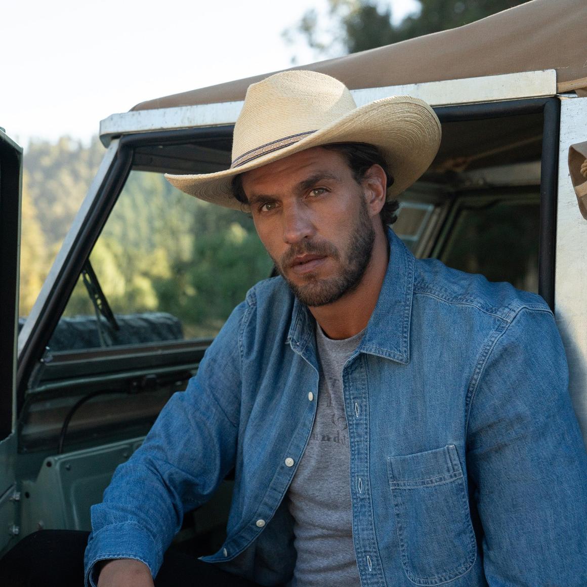 Sawmill Palm Leaf Western Hat Toasted | Men/Women Stetson Western