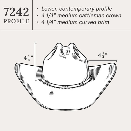 Skyline 7242 6X Cowboy Hat Sahara | Men/Women Stetson Western