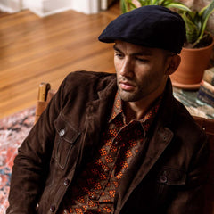 Soft Cotton Ivy Cap Navy | Men/Women Stetson Caps &amp; Truckers