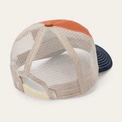 Spark Plug Trucker Cap Navy/rust Orange | Men/Women Stetson Caps &amp; Truckers