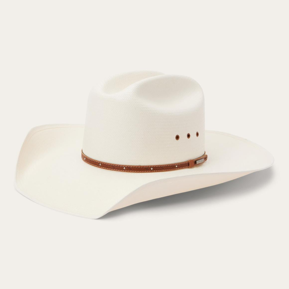 Stanhope 10X Straw Cowboy Hat Natural | Men/Women Stetson Western