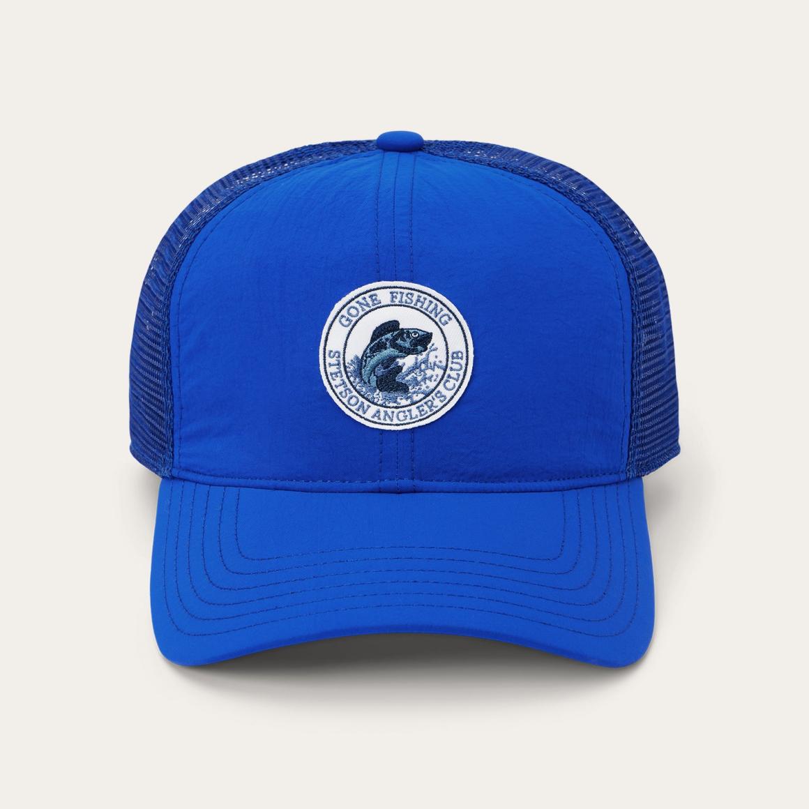 Stetson Angling Club Baseball Cap Royal Blue | Men/Women Stetson Caps &amp; Truckers