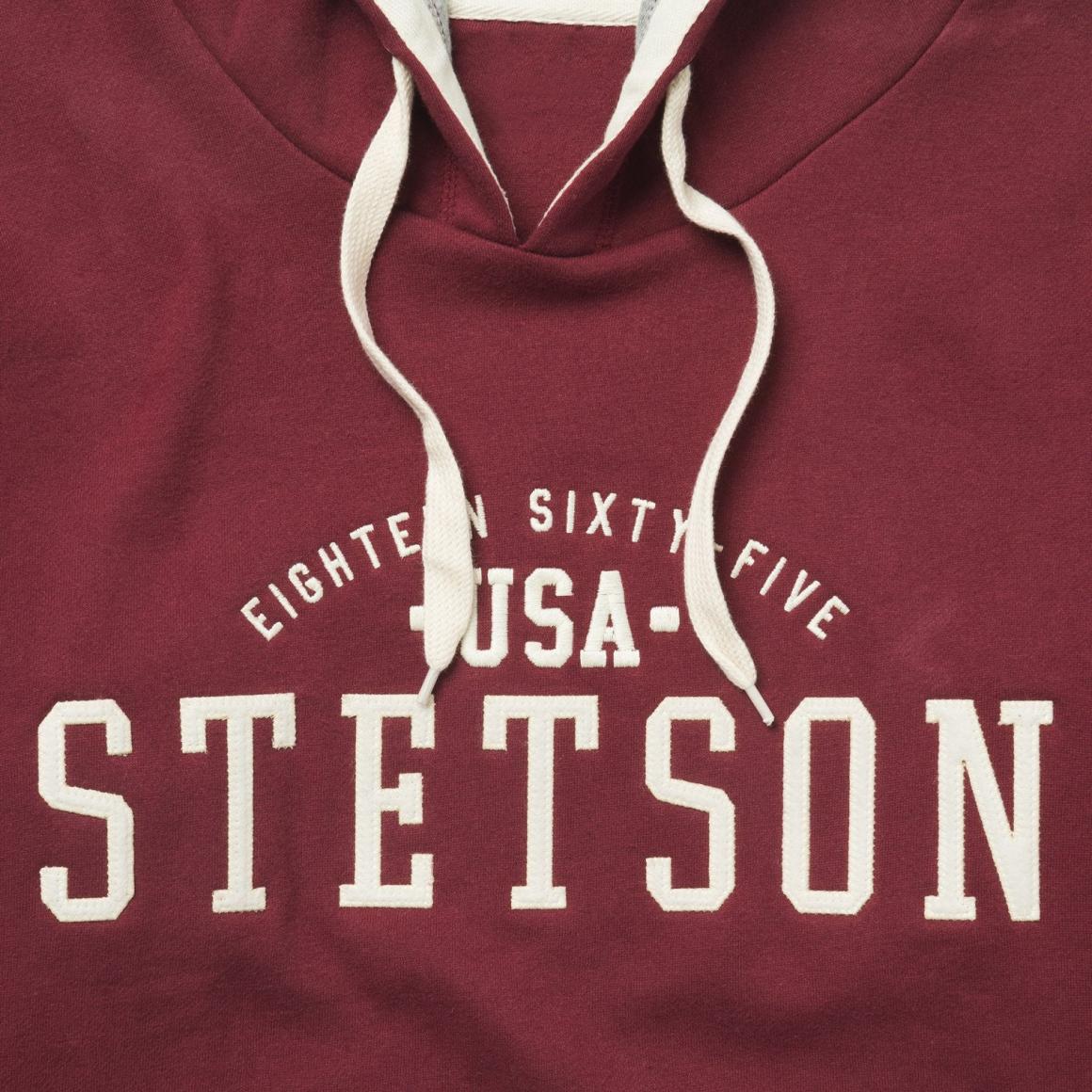 Stetson Hooded Sweatshirt Red | Men Stetson Sweaters &amp; Hoodies