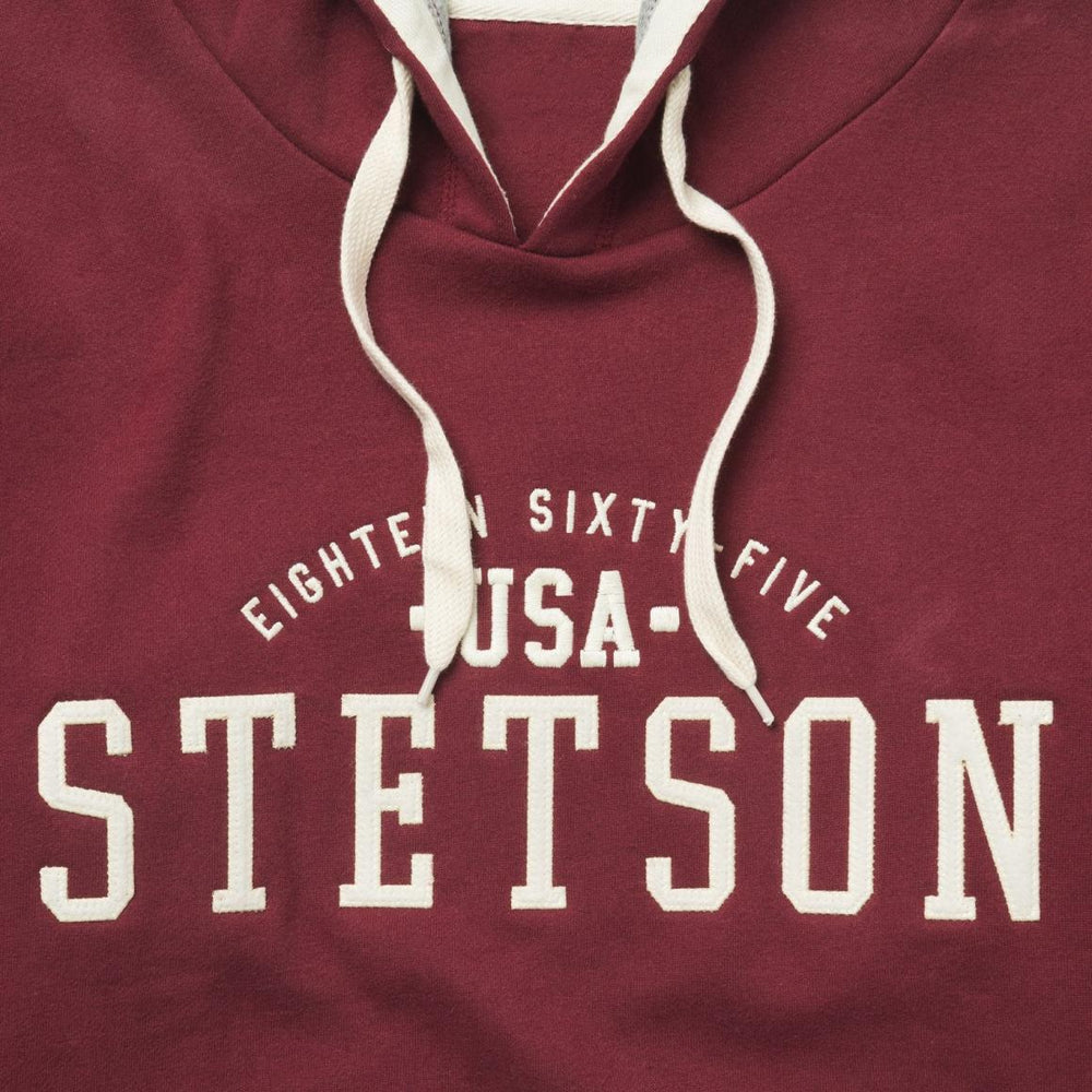 Stetson Hooded Sweatshirt Red | Men Stetson Sweaters &amp; Hoodies