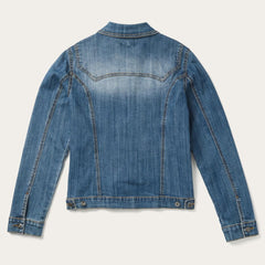Stetson Stretch Denim Jacket Blue | Women Stetson Jackets