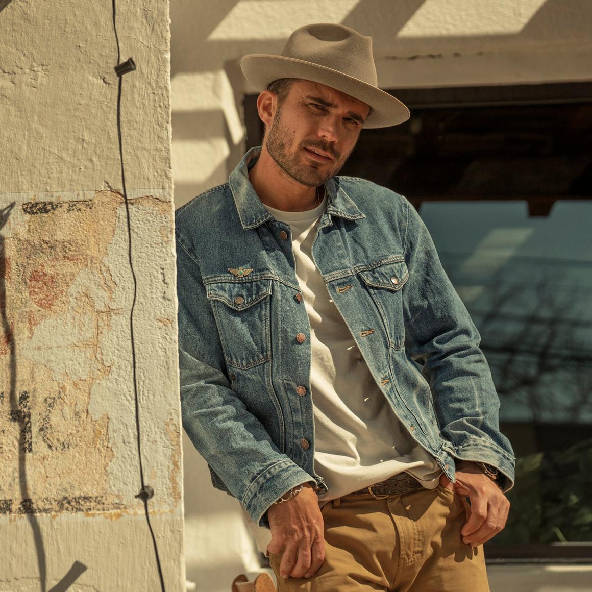 Stratoliner Fedora Natural | Men/Women Stetson Fedora