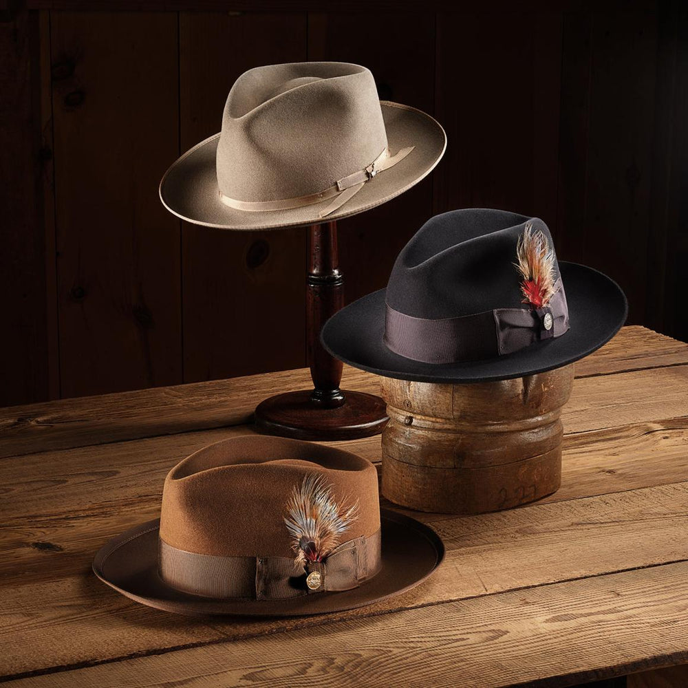 Stratoliner Fedora Natural | Men/Women Stetson Fedora