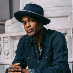 Stratoliner Hemp Fedora Navy | Men/Women Stetson Fedora