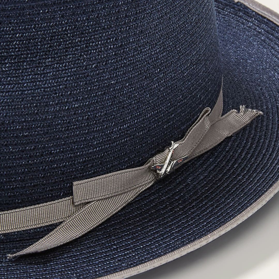 Stratoliner Hemp Fedora Navy | Men/Women Stetson Fedora