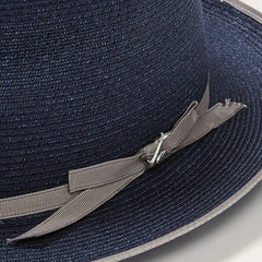Stratoliner Hemp Fedora Navy | Men/Women Stetson Fedora