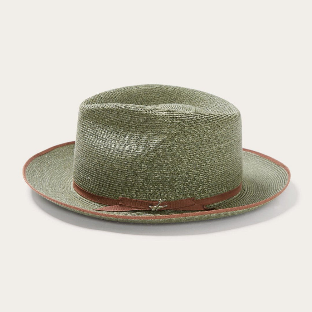 Stratoliner Hemp Fedora Sage | Men/Women Stetson Fedora