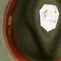 Stratoliner Hemp Fedora Sage | Men/Women Stetson Fedora