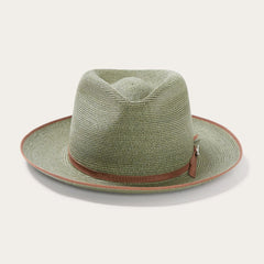 Stratoliner Hemp Fedora Sage | Men/Women Stetson Fedora