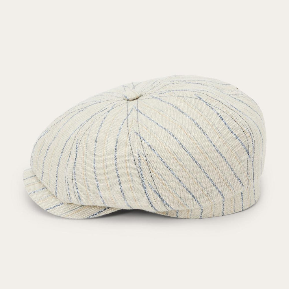 Striped Linen Hatteras Off White With Stripes | Men/Women Stetson Caps &amp; Truckers
