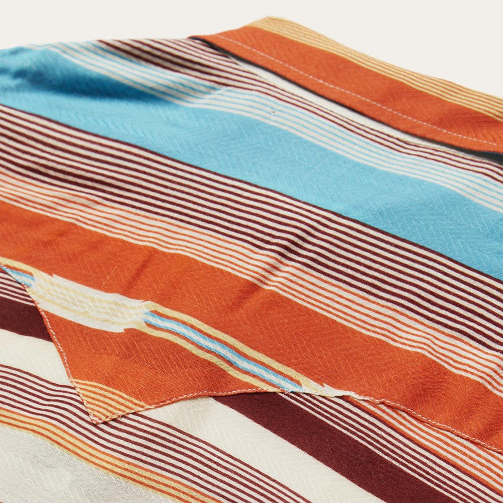 Sunset Serape Print Western Shirt Multi | Women Stetson Western Shirts