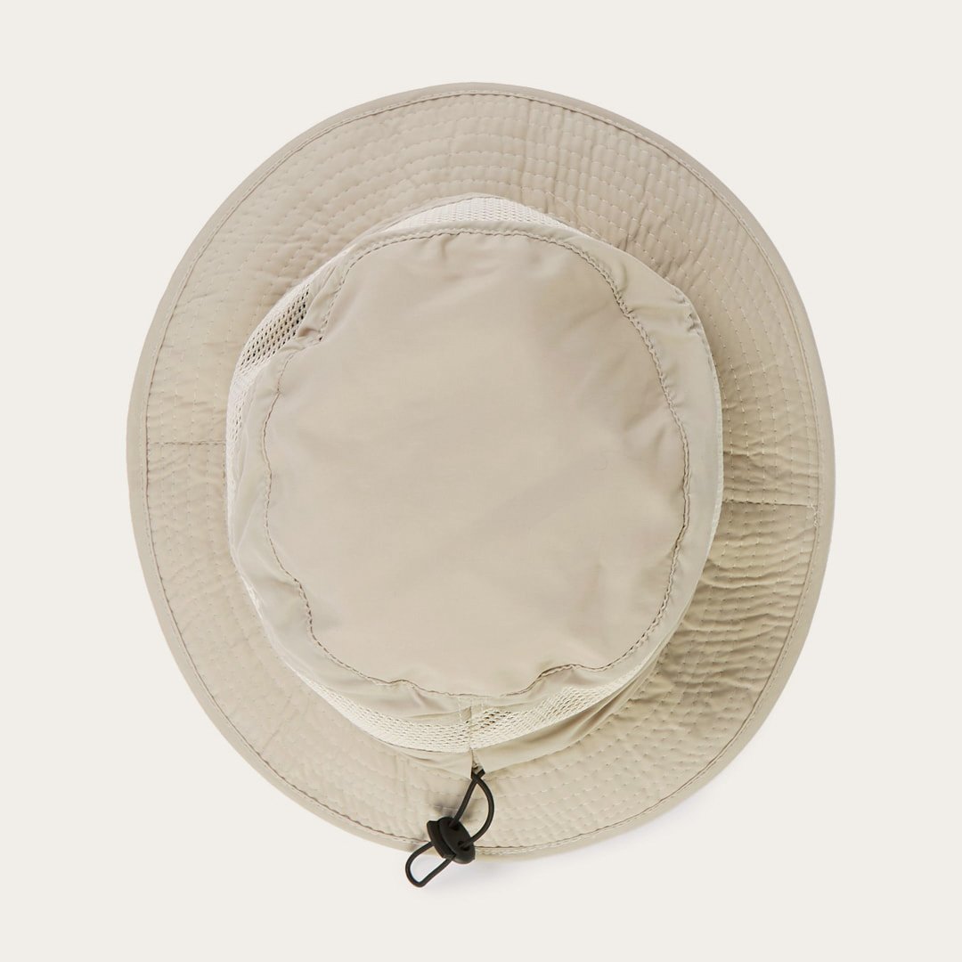 Switchback 'No Fly Zone' Mesh Bucket Hat Khaki | Men/Women Stetson Outdoor