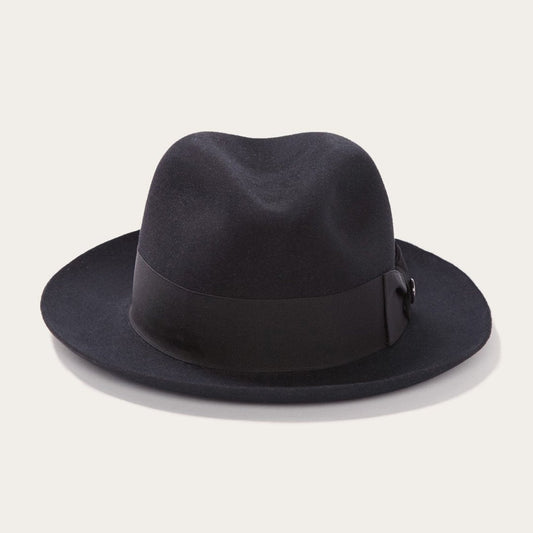 Temple Fedora Black | Men/Women Stetson Fedora