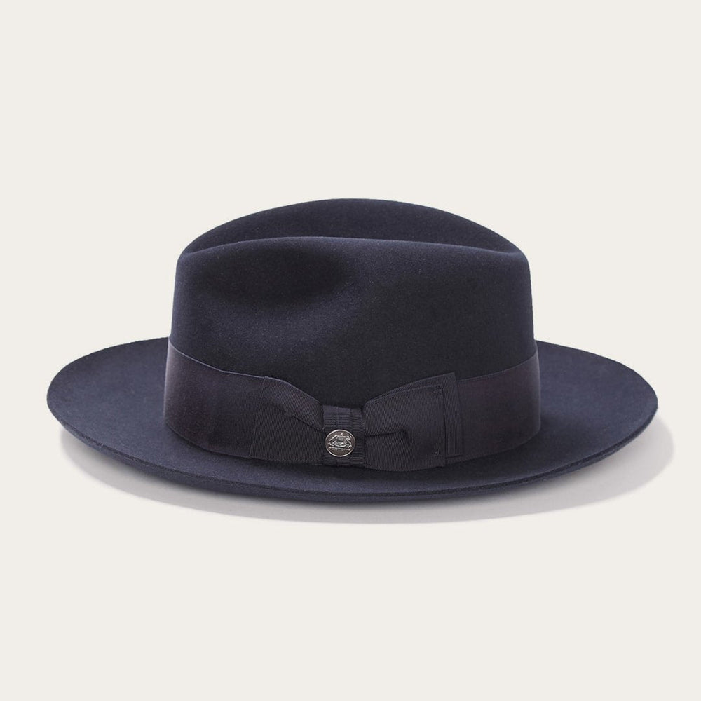 Temple Fedora Navy | Men/Women Stetson Fedora