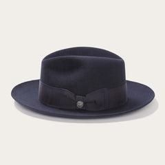 Temple Fedora Navy | Men/Women Stetson Fedora