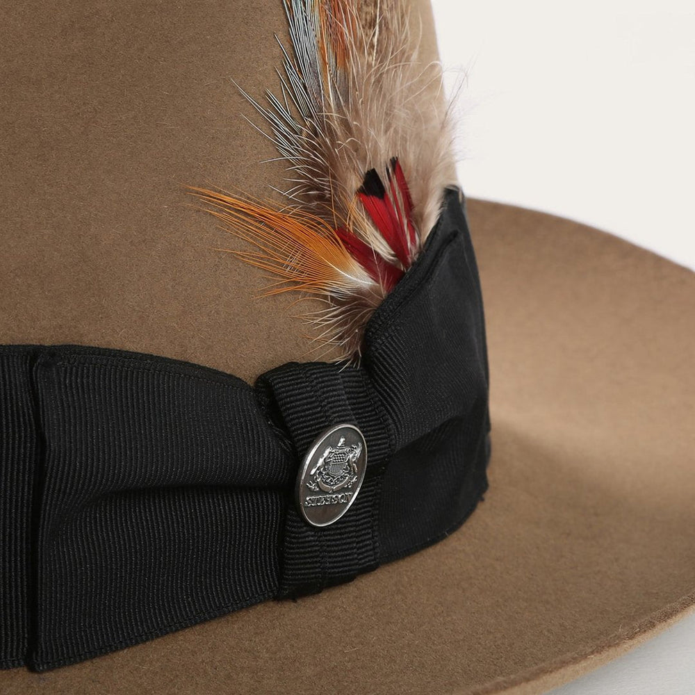 Temple Fedora Tawny | Men/Women Stetson Fedora