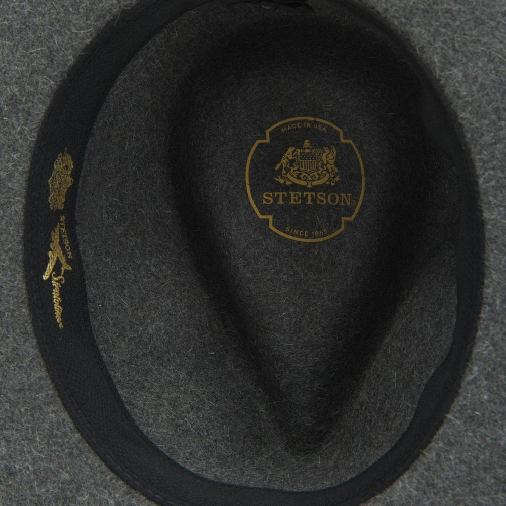 The Ultralight Stratoliner Fedora Grey Mix | Men/Women Stetson Fedora