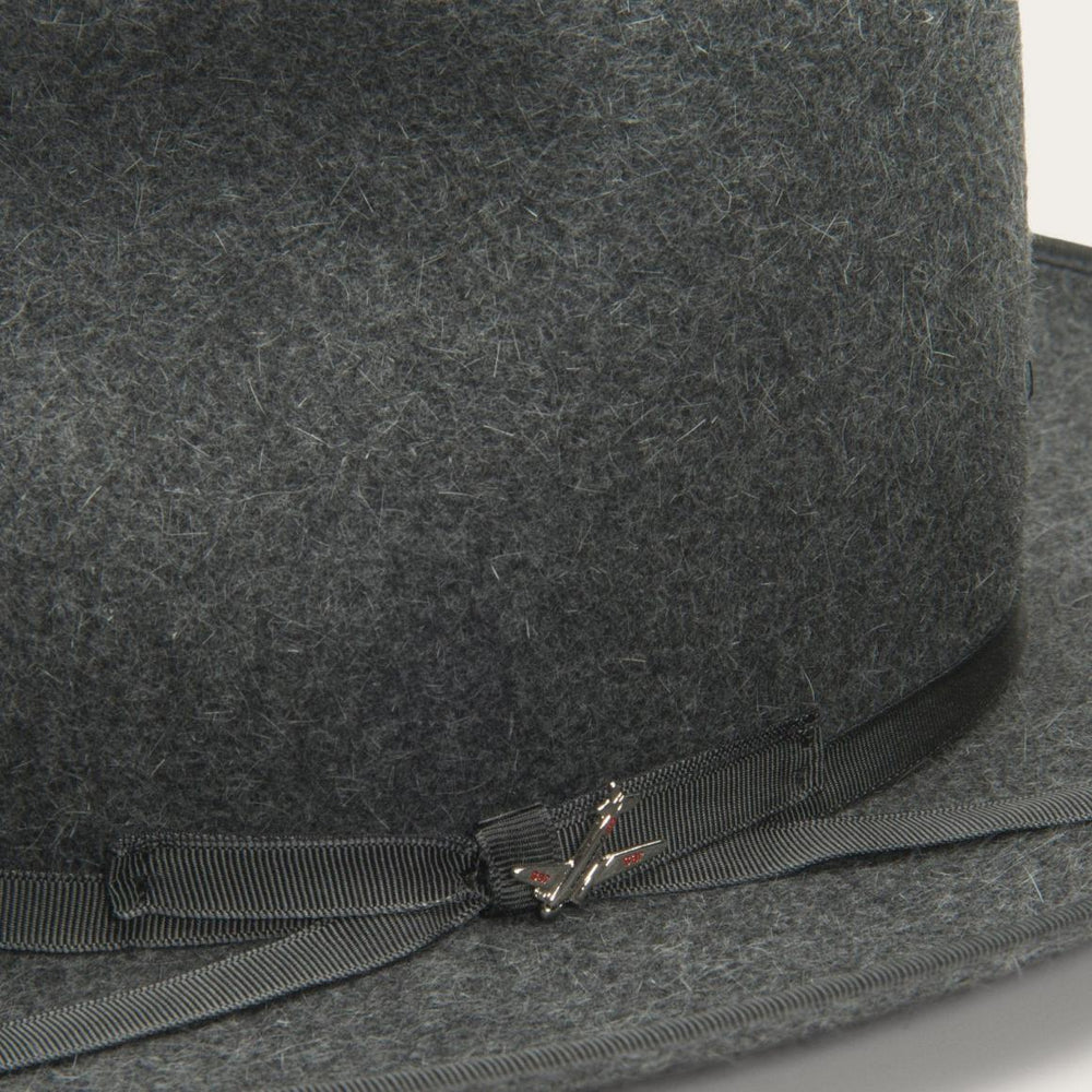 The Ultralight Stratoliner Fedora Grey Mix | Men/Women Stetson Fedora