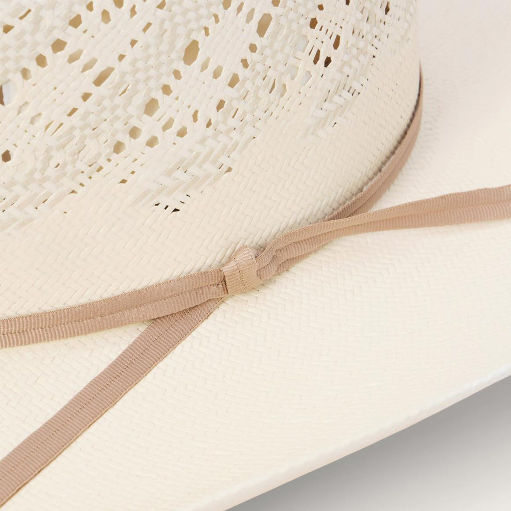 Thunder 10X Straw Cowboy Hat Ivory Gray | Men/Women Stetson Western