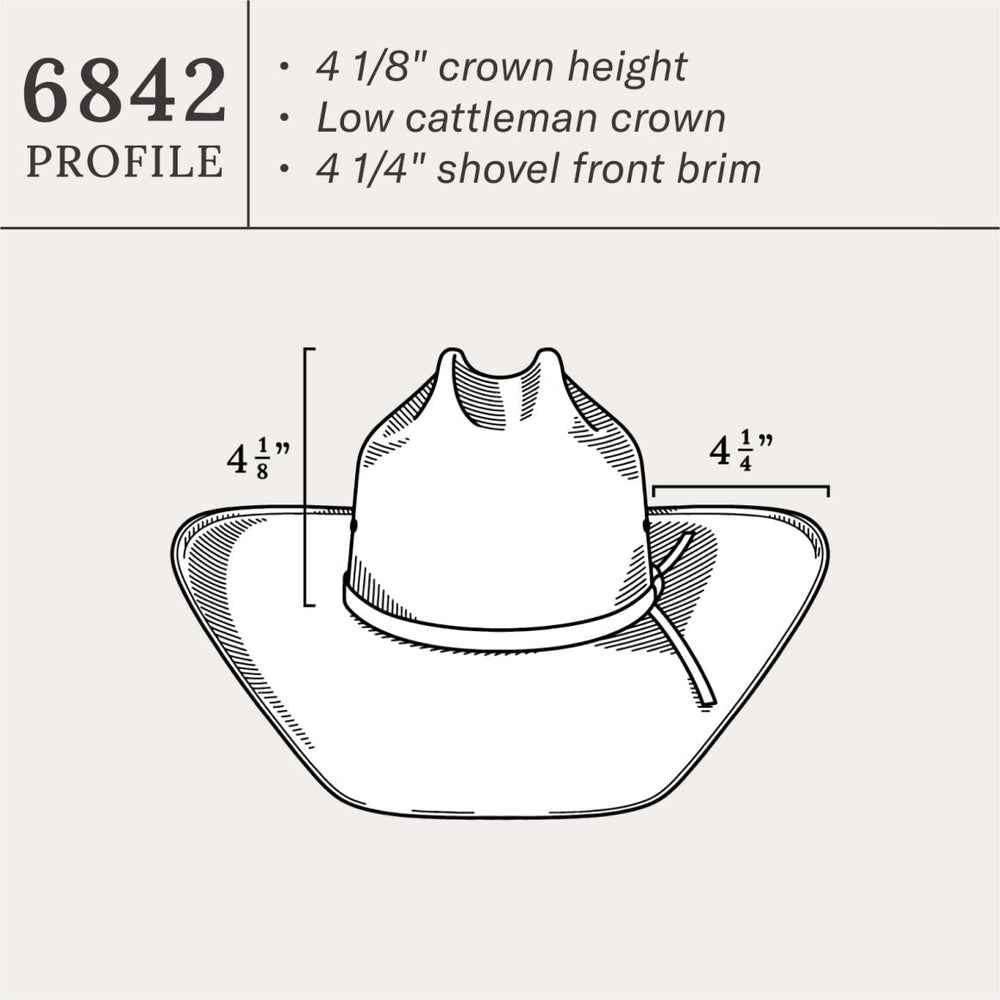 Thunder 10X Straw Cowboy Hat Ivory Gray | Men/Women Stetson Western