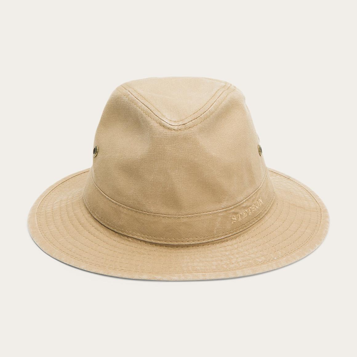 Traveller Delave Organic Cotton Olive | Men/Women Stetson Caps &amp; Truckers