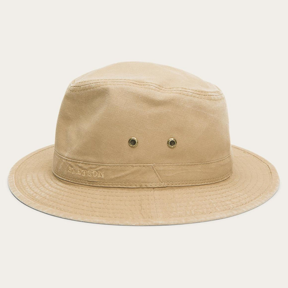 Traveller Delave Organic Cotton Olive | Men/Women Stetson Caps &amp; Truckers