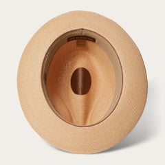 Triad Straw Fedora Mustard | Men/Women Stetson Fedora
