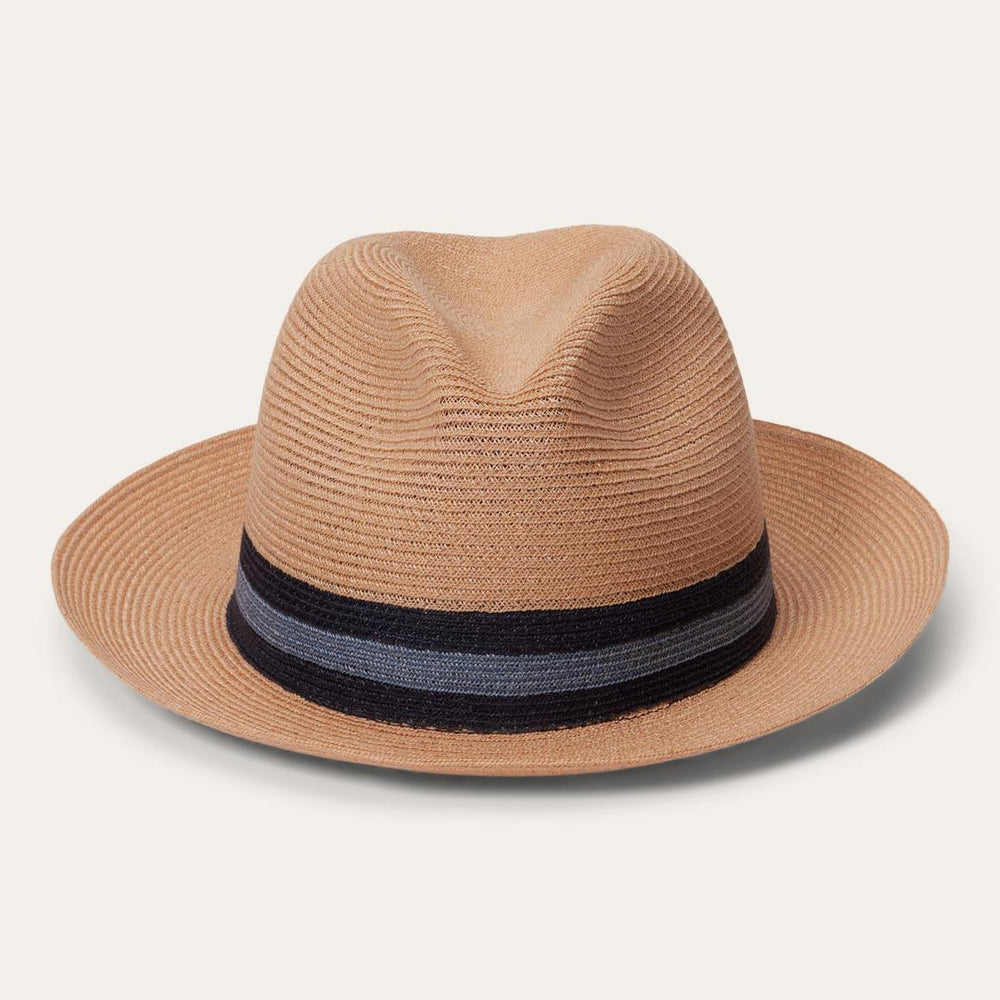 Triad Straw Fedora Turquoise | Men/Women Stetson Fedora