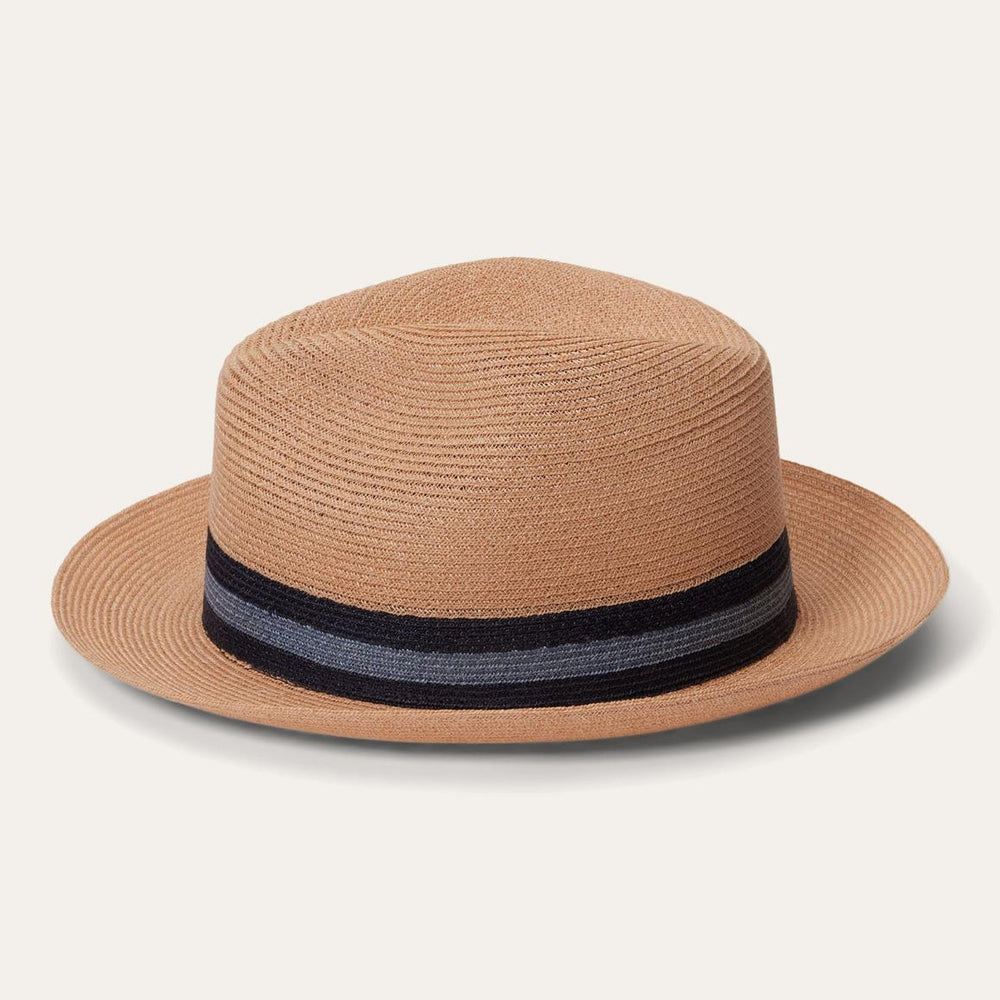 Triad Straw Fedora Turquoise | Men/Women Stetson Fedora