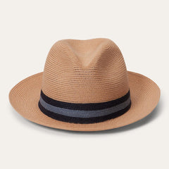 Triad Straw Fedora Turquoise | Men/Women Stetson Fedora