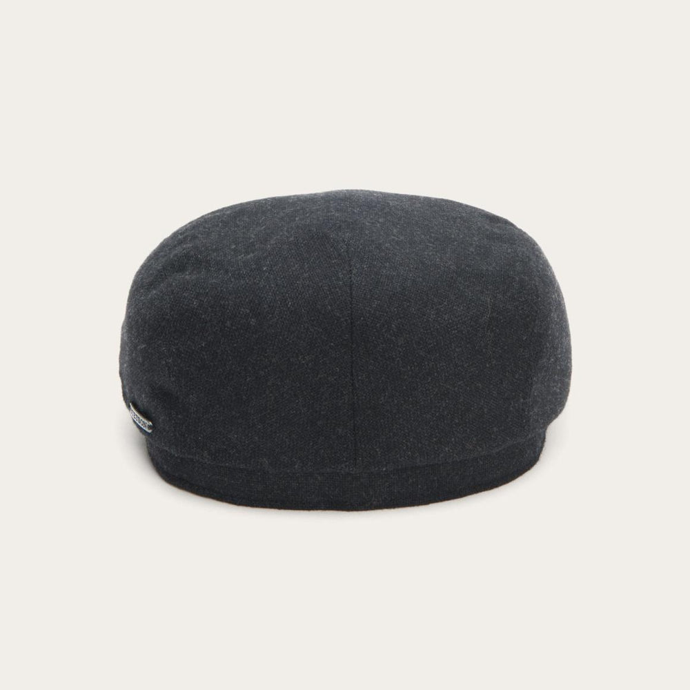 Virgin Wool &amp; Cashmere Driver Cap Grey | Men/Women Stetson Caps &amp; Truckers