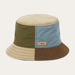 Waxed Cotton Bucket Hat Multi | Men/Women Stetson Caps &amp; Truckers