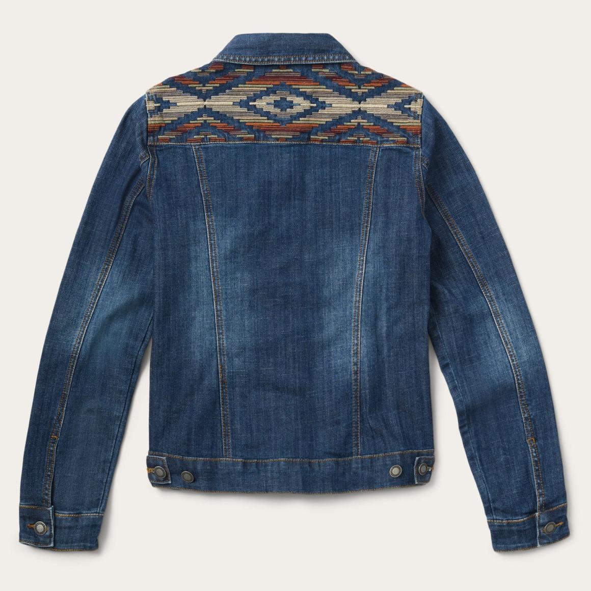 Western Denim Jacket Blue | Women Stetson Jackets