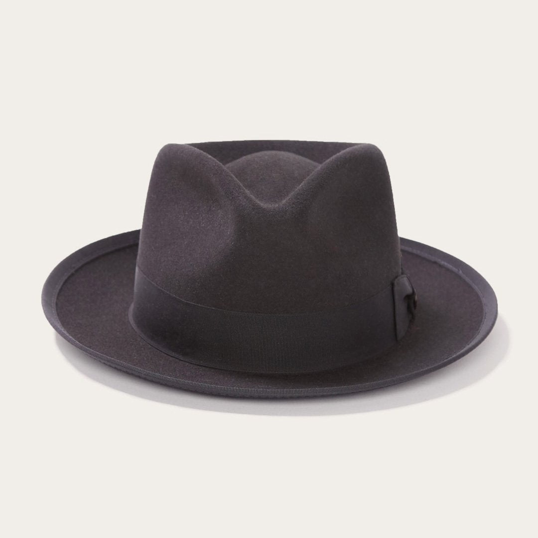 Whippet Wool Fedora Black | Men/Women Stetson Fedora