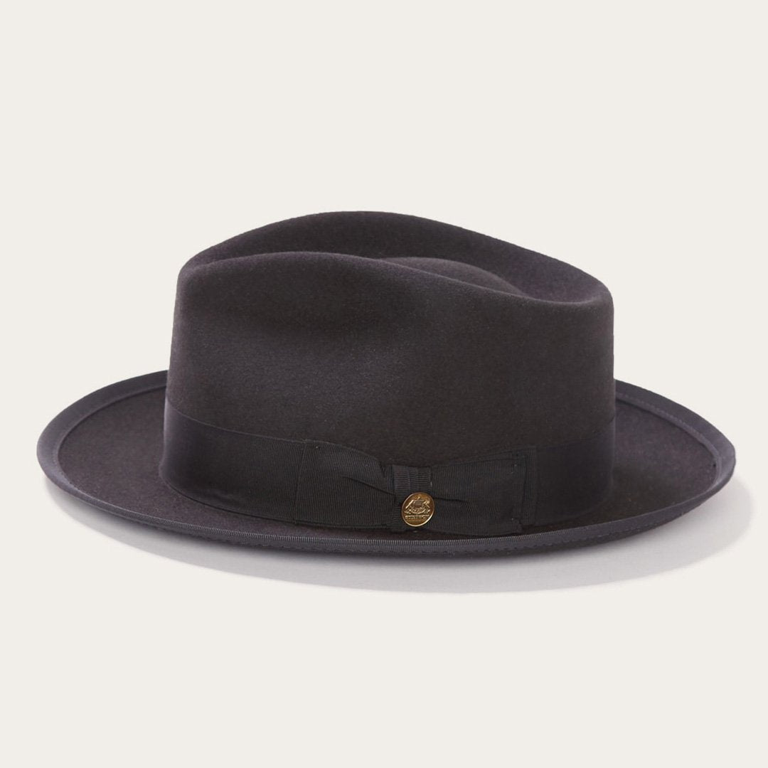 Whippet Wool Fedora Black | Men/Women Stetson Fedora