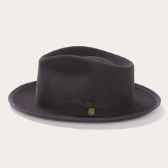 Whippet Wool Fedora Black | Men/Women Stetson Fedora