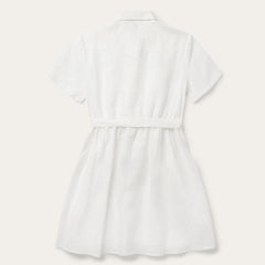 White Linen Shirt Dress White | Women Stetson Mini